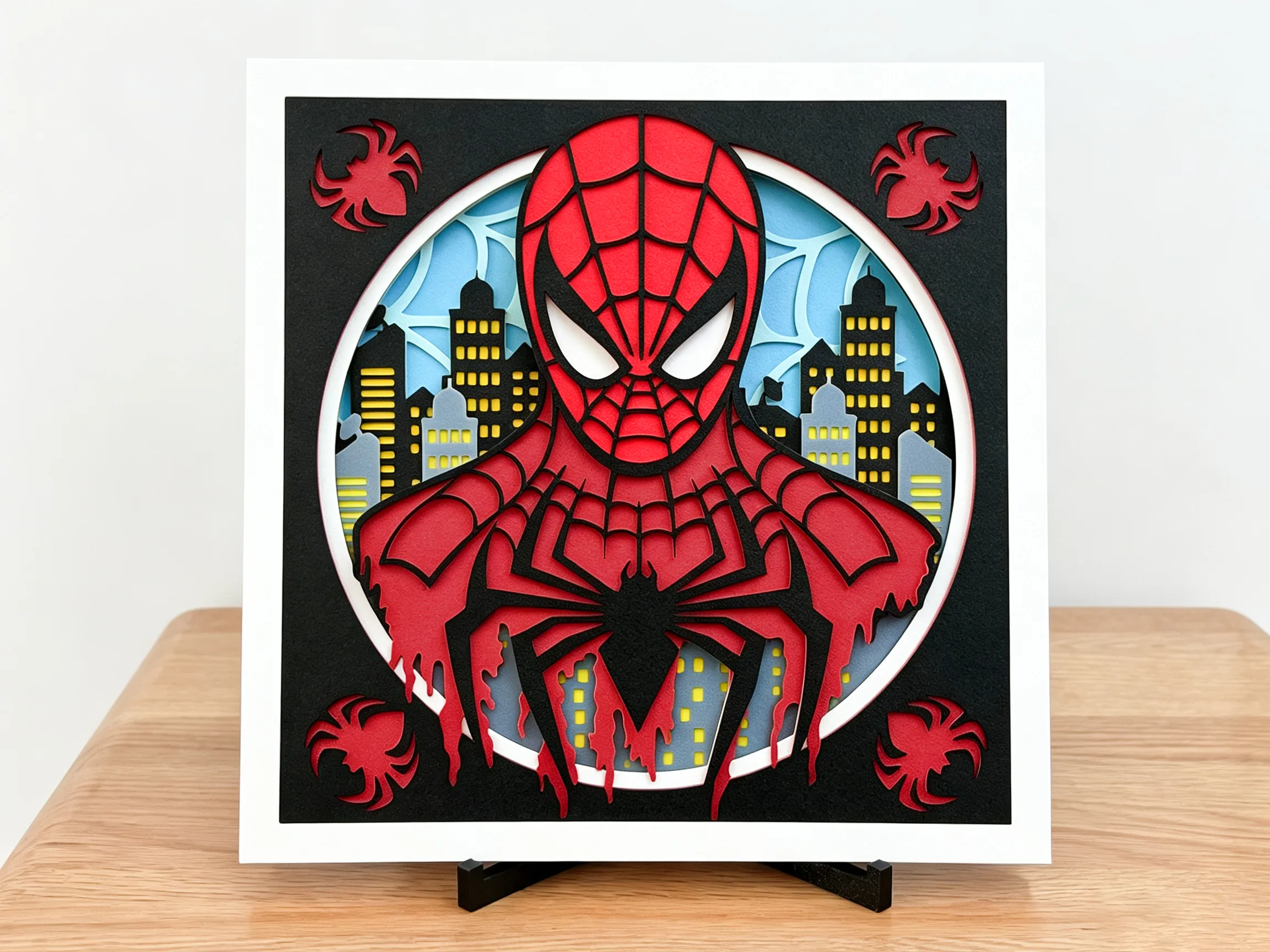 Cuadro Multicapa de Spider-Man